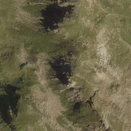 Satellite imagery of cairn, CH