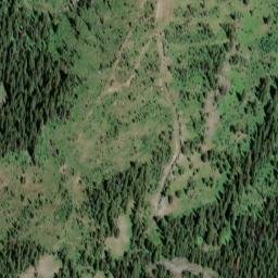Satellite imagery of Three Sisters, US