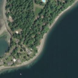 Satellite imagery of Brisco Point, US