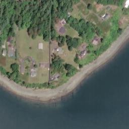 Satellite imagery of Kamilche Point, US