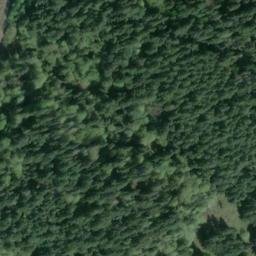 Satellite imagery of Fourth Infantry Bluff, US