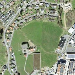 Satellite imagery of cairn, FR