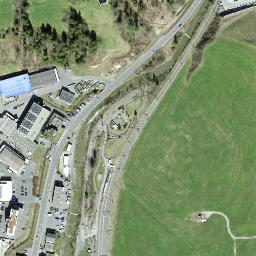 Satellite imagery of cairn, FR