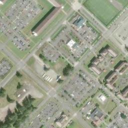 Satellite imagery of Thirtieth Infantry Bluff, US