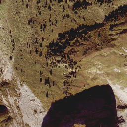 Satellite imagery of cairn, AT
