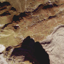 Satellite imagery of cairn, AT
