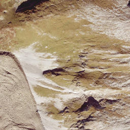 Satellite imagery of cairn, AT