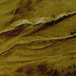 Satellite imagery of cairn, AT