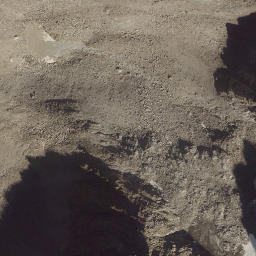 Satellite imagery of cairn, AT