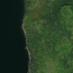 Satellite imagery of Cape Dog, CA