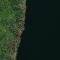Satellite imagery of Cape Dog, CA