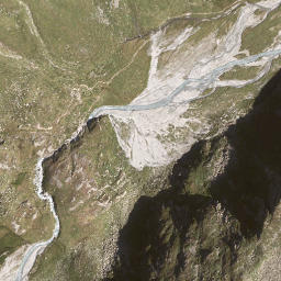 Satellite imagery of cairn, AT