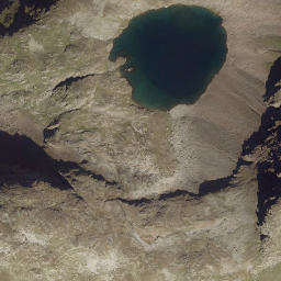 Satellite imagery of cairn, CH