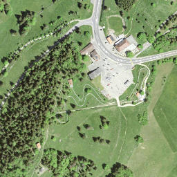 Satellite imagery of Vue des Alpes, CH