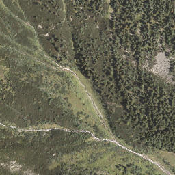 Satellite imagery of cairn, AT