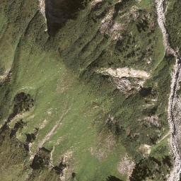 Satellite imagery of cairn, AT
