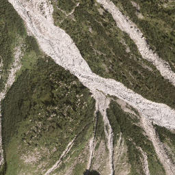 Satellite imagery of cairn, AT