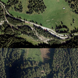 Satellite imagery of Sternspitze, AT