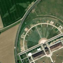 Satellite imagery of Royal Saltworks at Arc-et-Senans, FR
