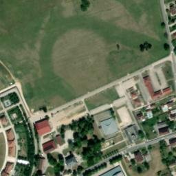 Satellite imagery of Royal Saltworks at Arc-et-Senans, FR
