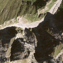 Satellite imagery of cairn, AT