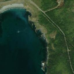 Satellite imagery of Flat Point, CA