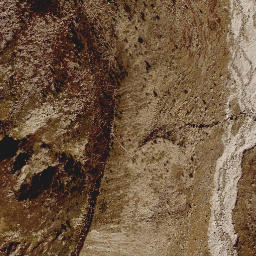 Satellite imagery of cairn, AT