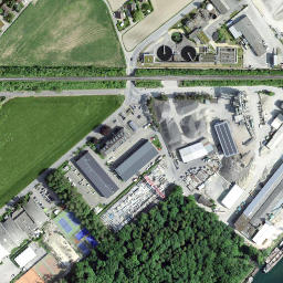 Satellite imagery of La Tène, CH