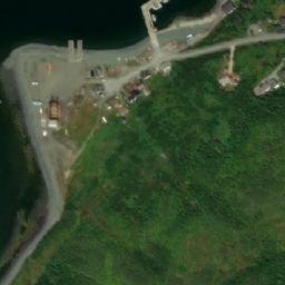 Satellite imagery of Admirals Beach Spit, CA