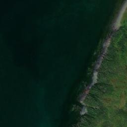 Satellite imagery of Admirals Beach Spit, CA