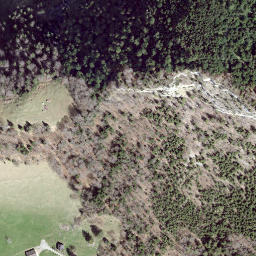 Satellite imagery of cairn, FR