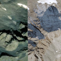 Satellite imagery of Tschadinhorn, AT