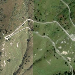Satellite imagery of Monte Croce, AT