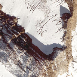Satellite imagery of Pfitschergrat, AT