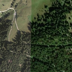Satellite imagery of Monte Croce, AT