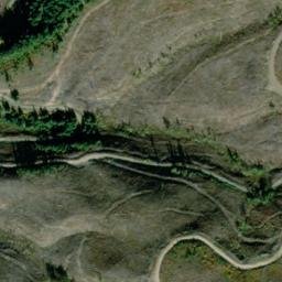 Satellite imagery of Strychnine Ridge, US