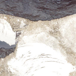 Satellite imagery of Punta Bianca, AT
