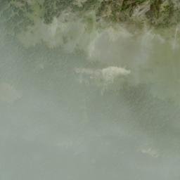 Satellite imagery of Yellowstone Cliffs, US