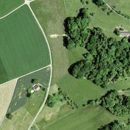 Satellite imagery of Mont Vully, CH