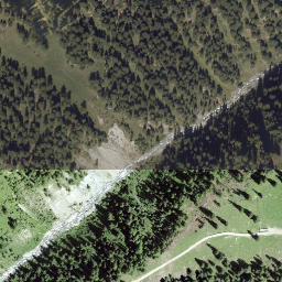 Satellite imagery of Fuorcla Curschiglias, CH