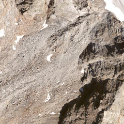 Satellite imagery of Schwarzwandspitze - Croda Nera, AT