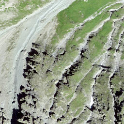 Satellite imagery of Piz Alpetta, CH