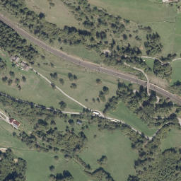 Satellite imagery of castle Falkenstein, AT