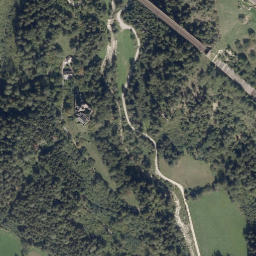 Satellite imagery of castle Falkenstein, AT