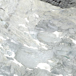 Satellite imagery of Piz Sardona, CH