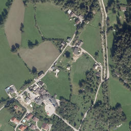 Satellite imagery of castle Falkenstein, AT