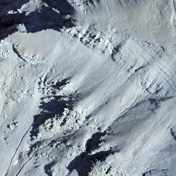 Satellite imagery of Piz Segnas, CH