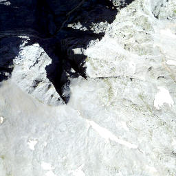 Satellite imagery of Tschingelhörner, CH