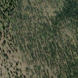 Satellite imagery of Elk Creek Barite Mine, US