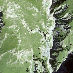 Satellite imagery of Piz Ot, CH